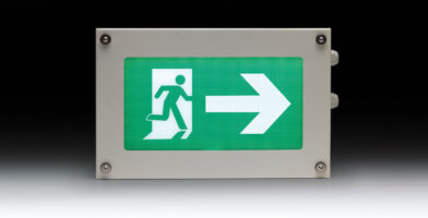 American Made Steel led emergency light - Self Testing – Exit Sign